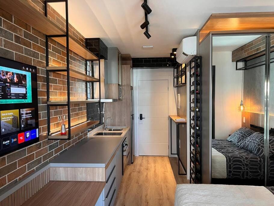 Flat Executivo - Metrô Brooklin Apartment in Sao Paulo City
