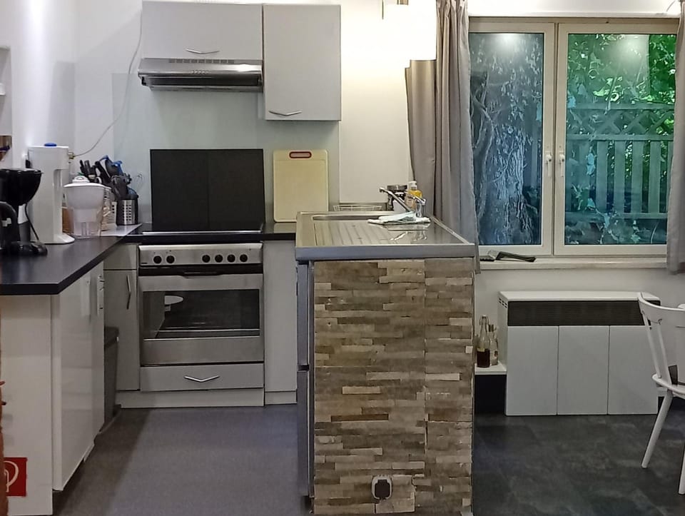 Kitchen or kitchenette, Dining area, oven