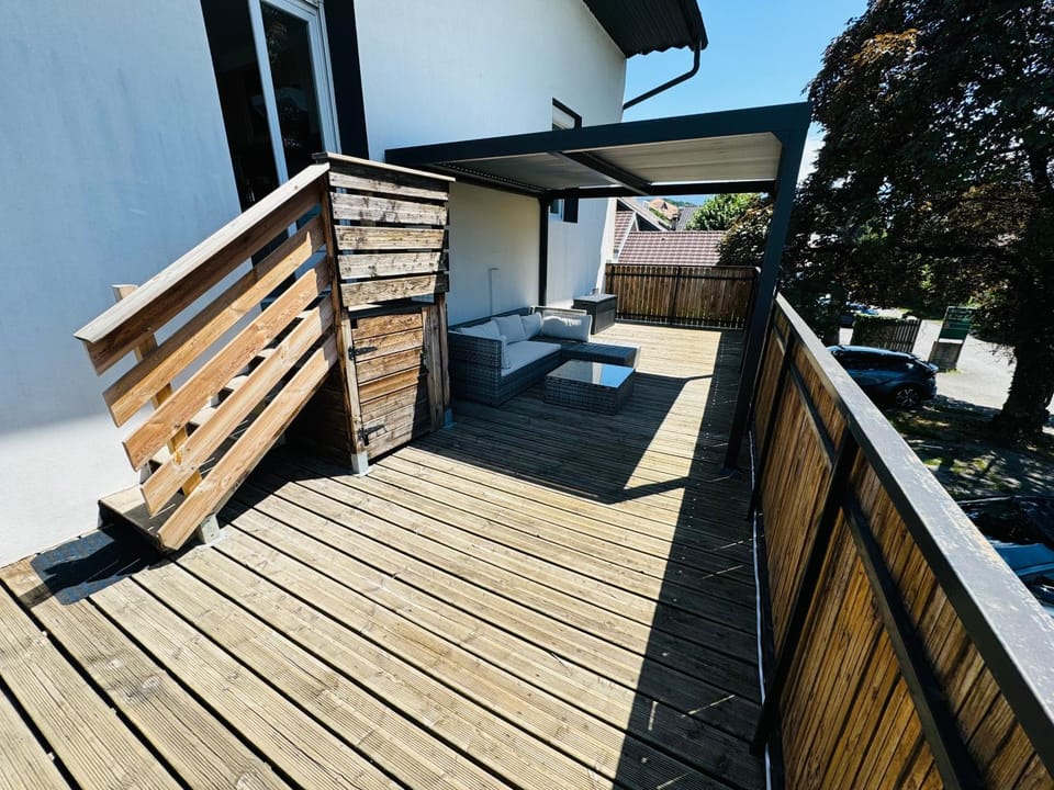 Property building, Patio