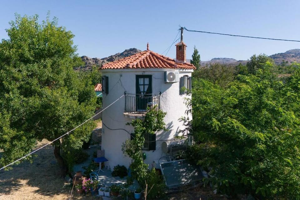 Property building, Spring, Day, Natural landscape, Garden, Garden view, Mountain view