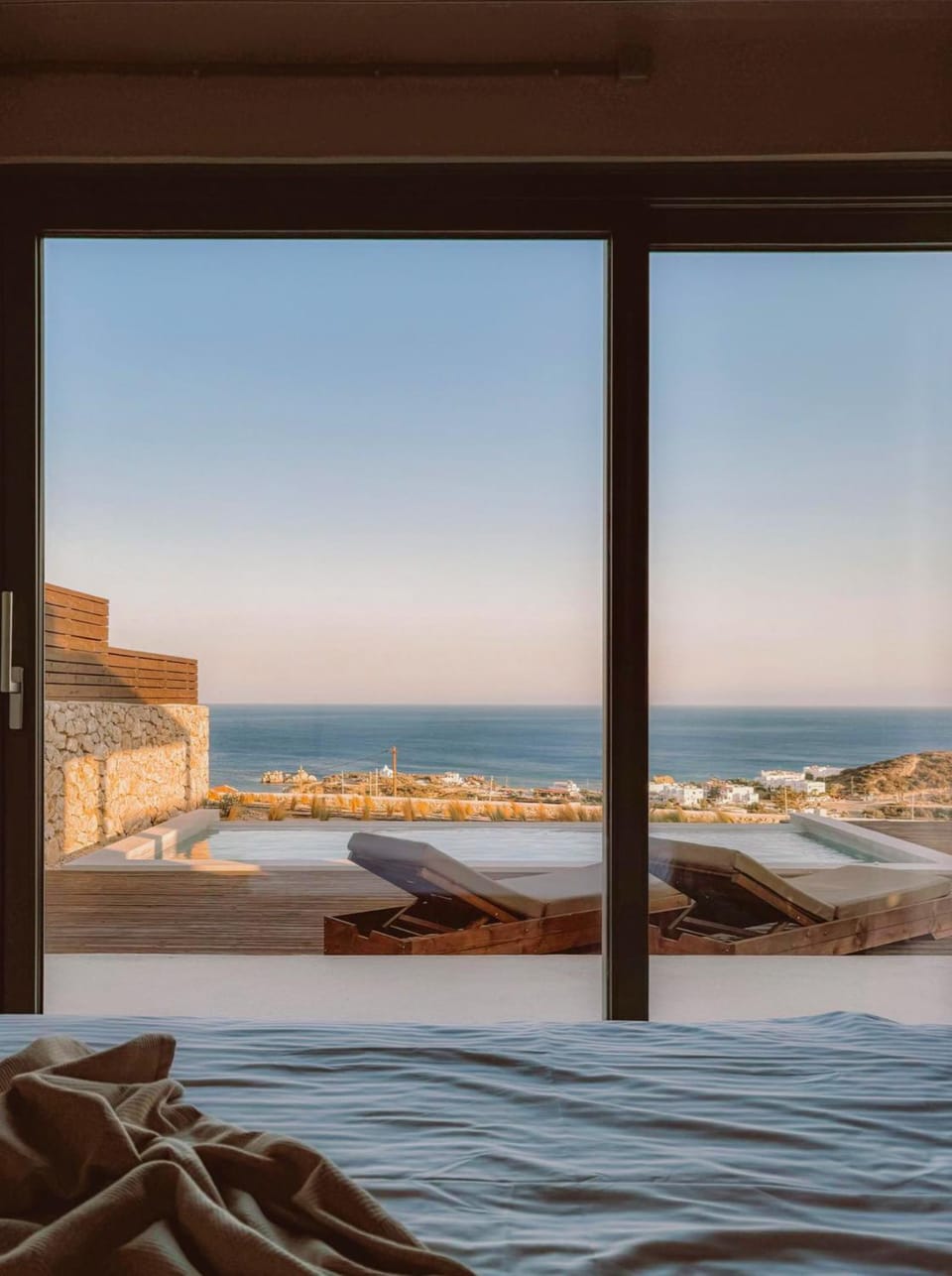 Bed, Natural landscape, View (from property/room), Photo of the whole room, Bedroom