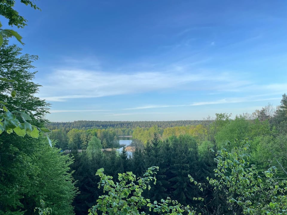 Day, Natural landscape, Lake view