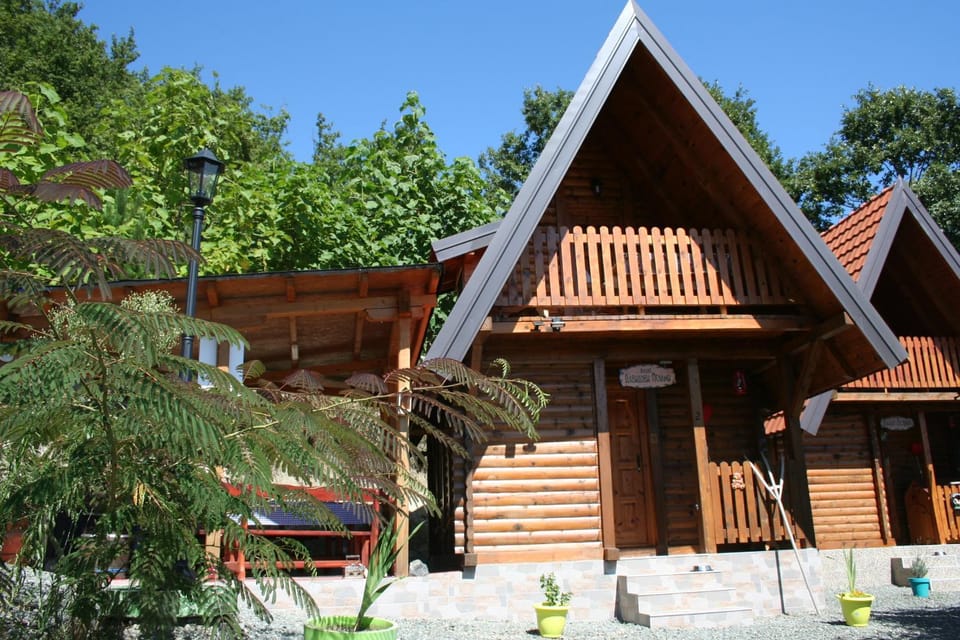 Property building, Garden view