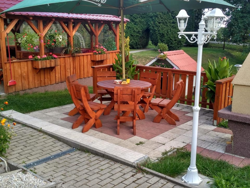 BBQ facilities, Garden view