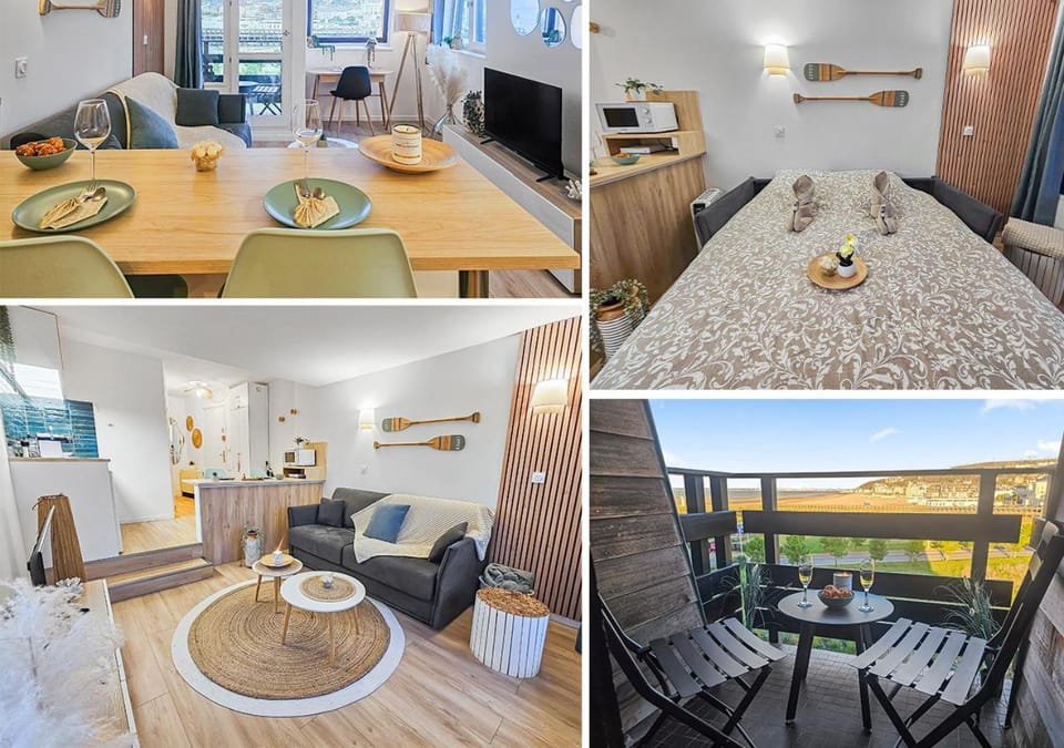 Bed, Balcony/Terrace, Living room, Dining area