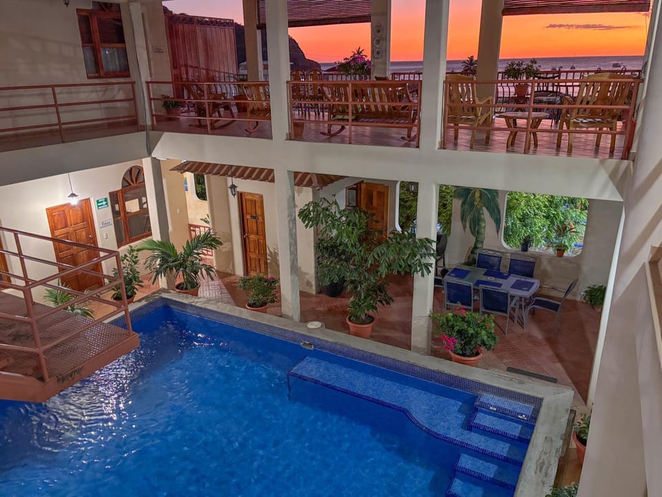 Natural landscape, Balcony/Terrace, Swimming pool