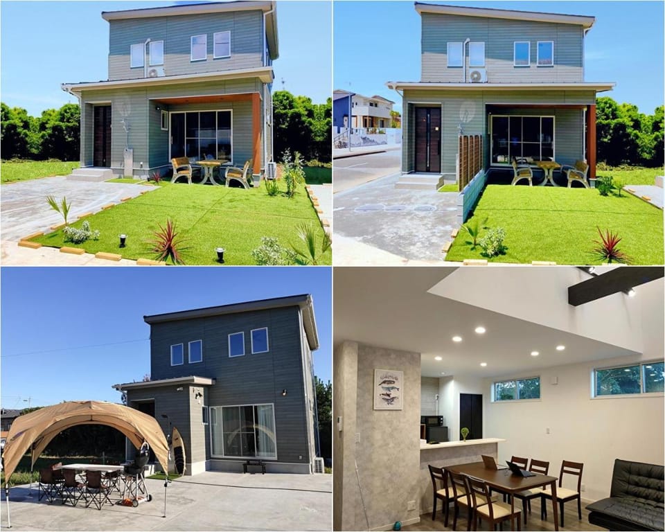 2022新築pleasant stay 海徒歩3分BBQ焚火 Apartment in Chiba Prefecture