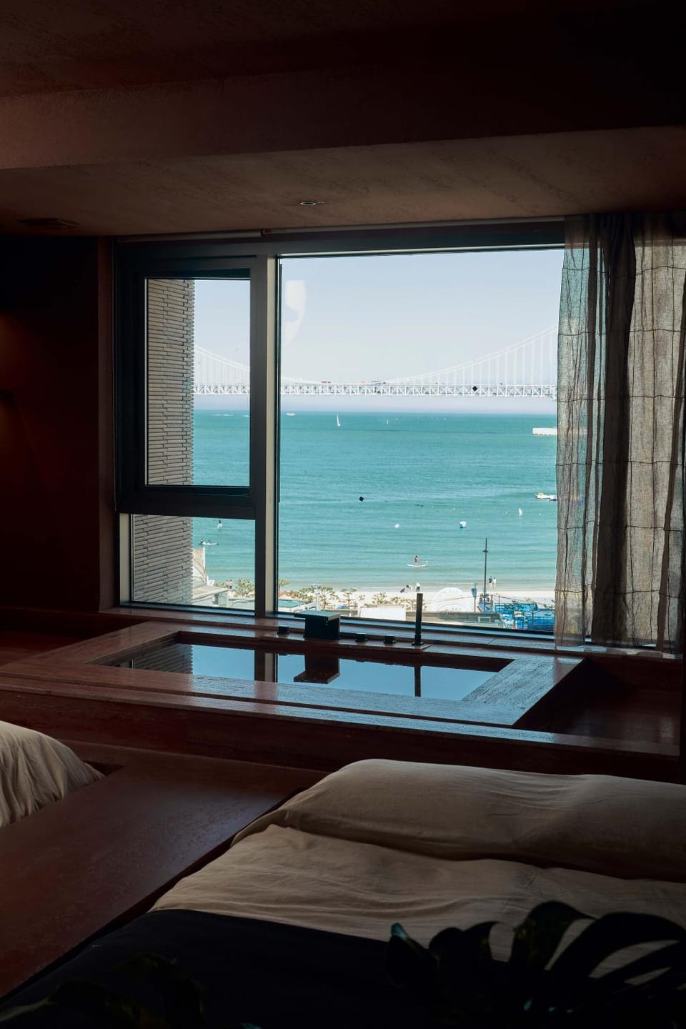 Bedroom, Sea view