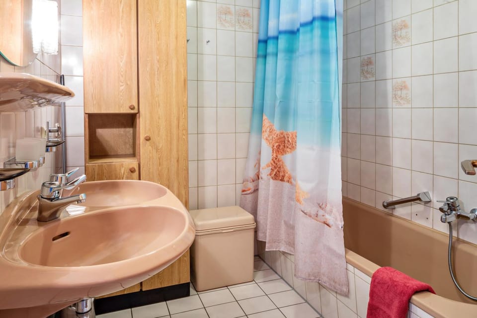 Bathroom, Living room