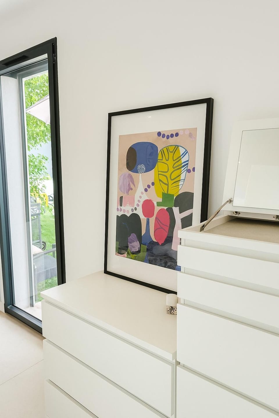 Bedroom, air conditioner