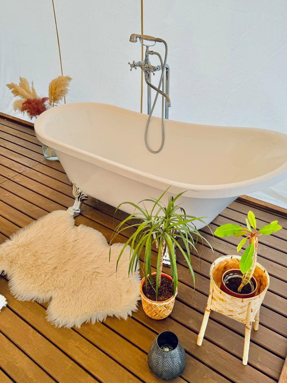 Wioska Szczęścia - Glamping nad morzem - romantyczny urlop blisko natury Luxury tent in West Pomeranian Voivodeship, Poland