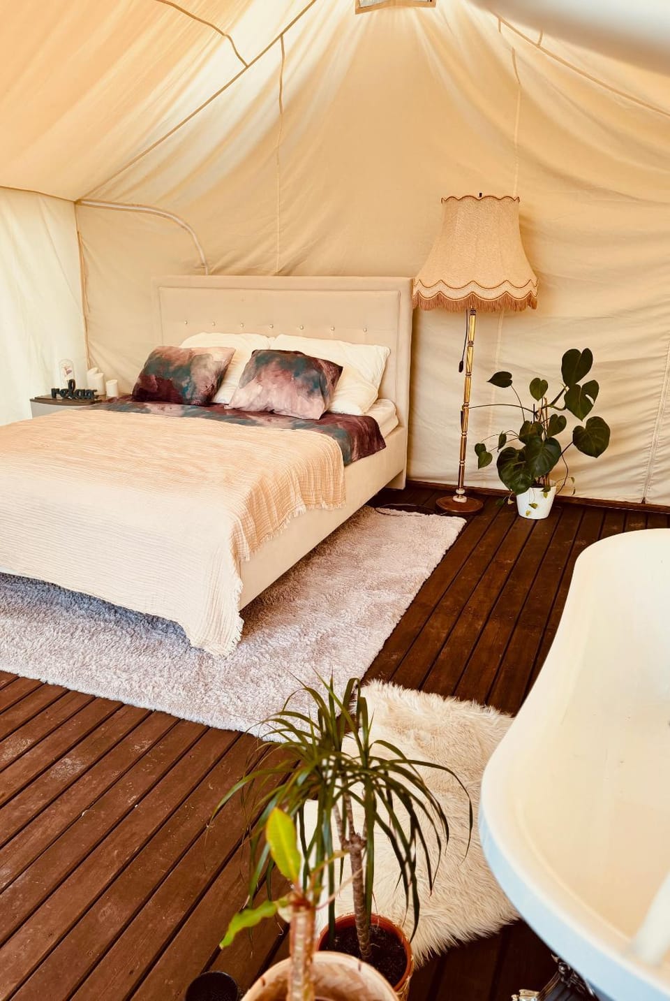 Wioska Szczęścia - Glamping nad morzem - romantyczny urlop blisko natury Luxury tent in West Pomeranian Voivodeship, Poland
