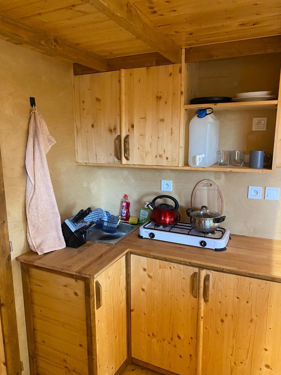 Mini chatka s rybníčkem a saunou Nature lodge in Czechia