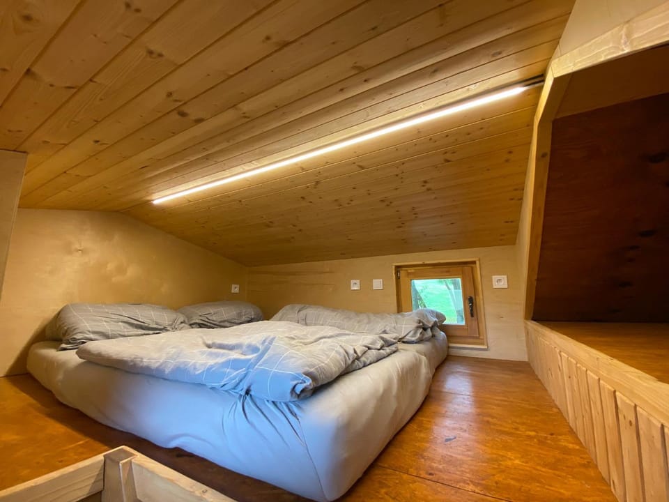 Mini chatka s rybníčkem a saunou Nature lodge in Czechia