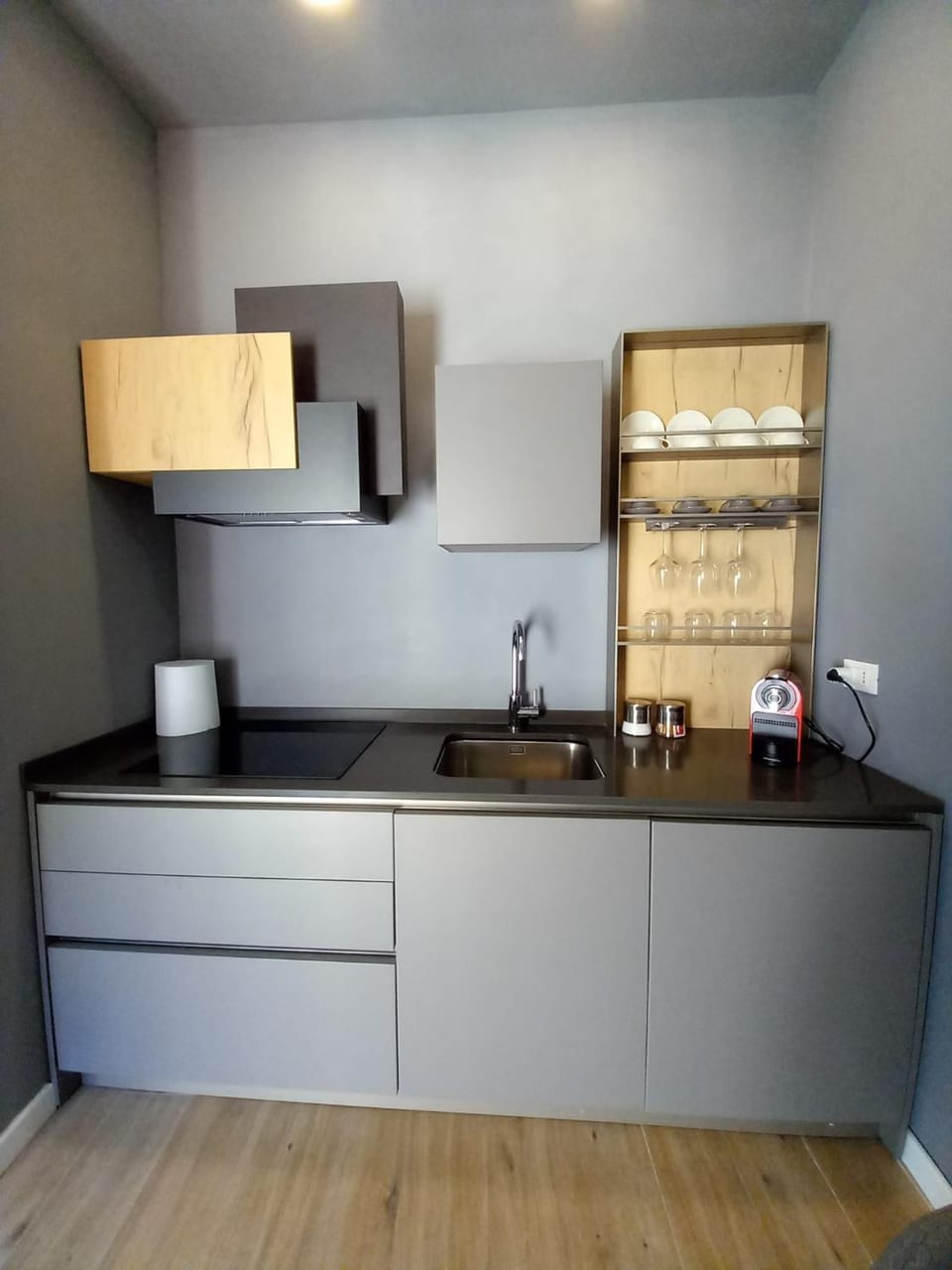 Kitchen or kitchenette, Living room
