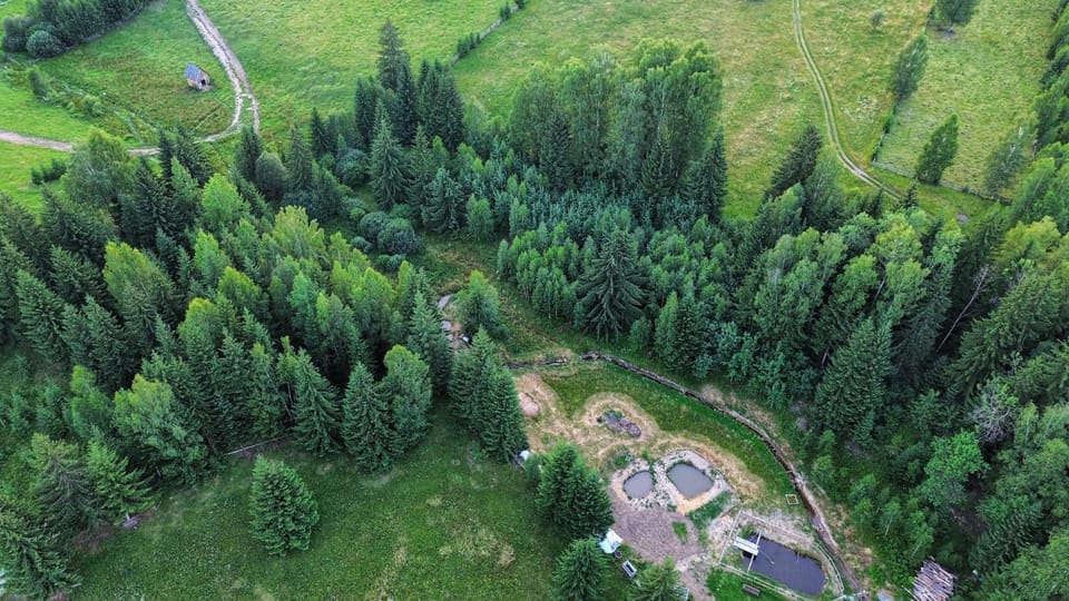 Natural landscape, Bird's eye view