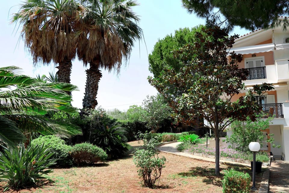 Property building, Garden view