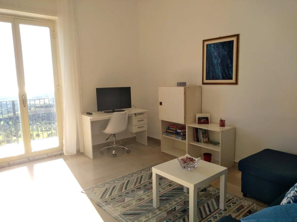 Living room, air conditioner