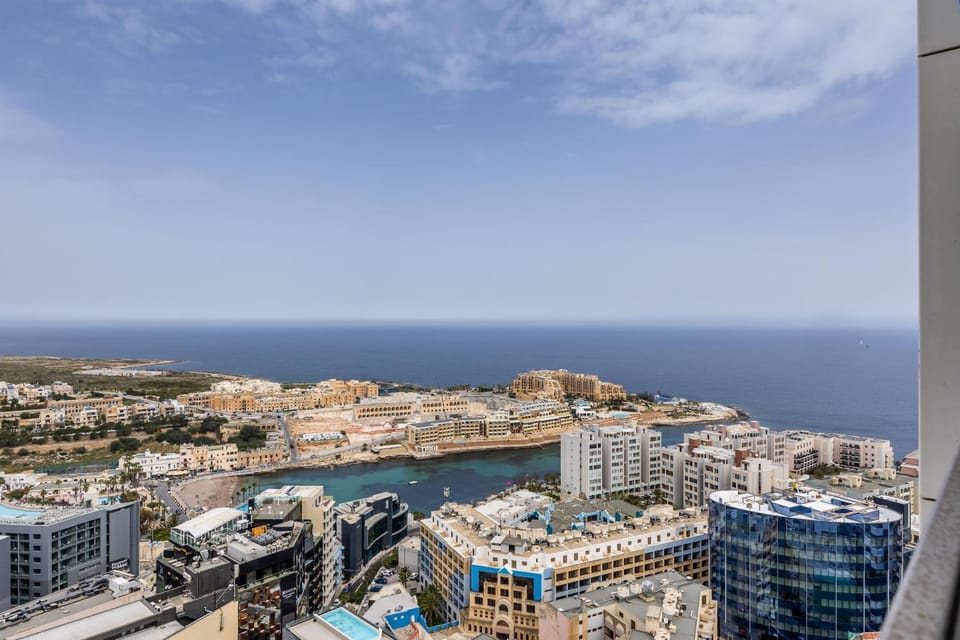 Apartment on Cloud Nine in Malta's Tallest Tower Apartment in Saint Julians