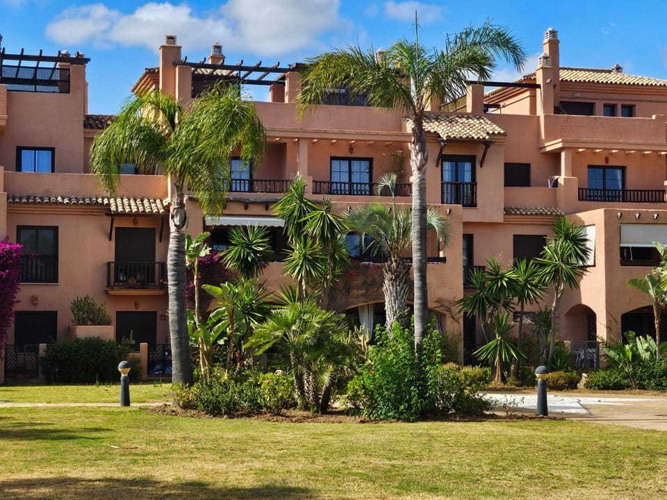 Property building, Garden view