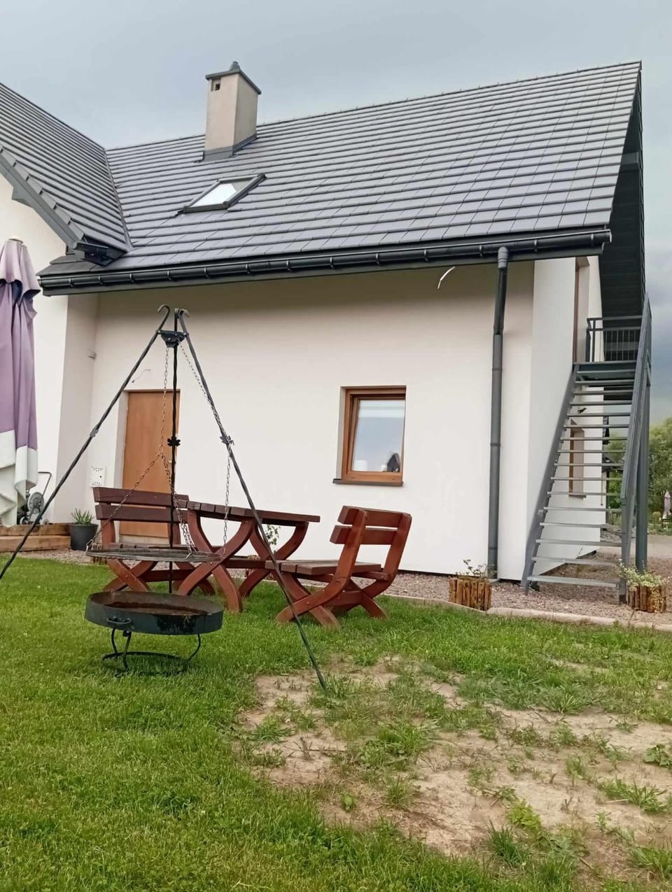 Property building, Garden, Garden view