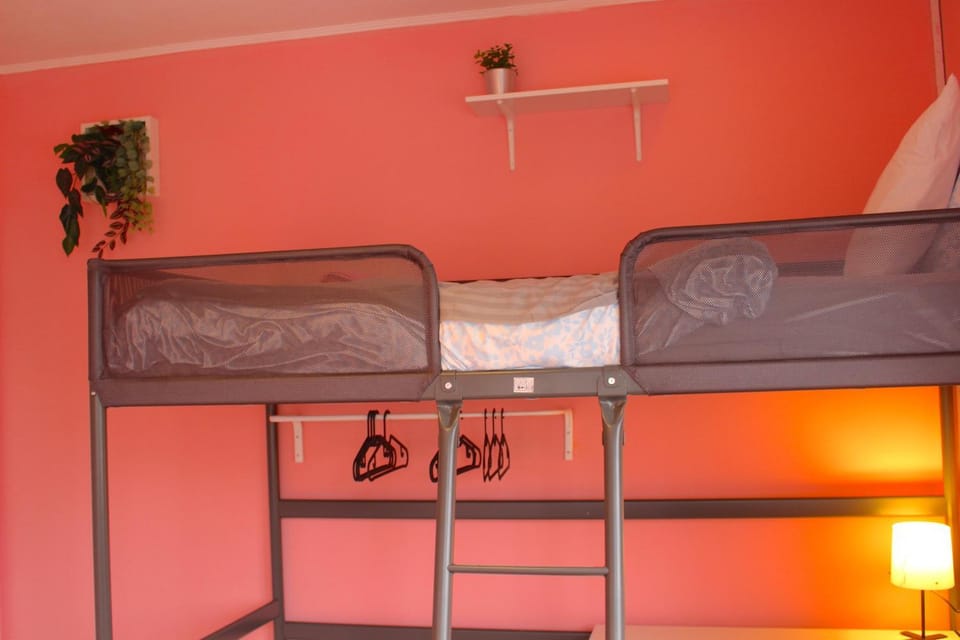 Bed, Photo of the whole room, Bedroom, bunk bed