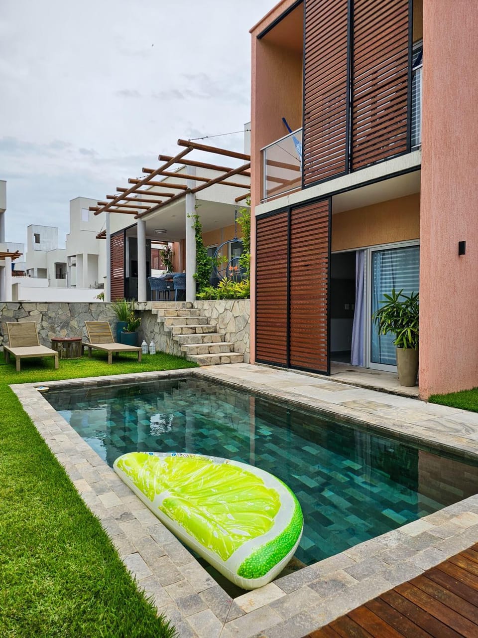 Property building, Pool view, Swimming pool
