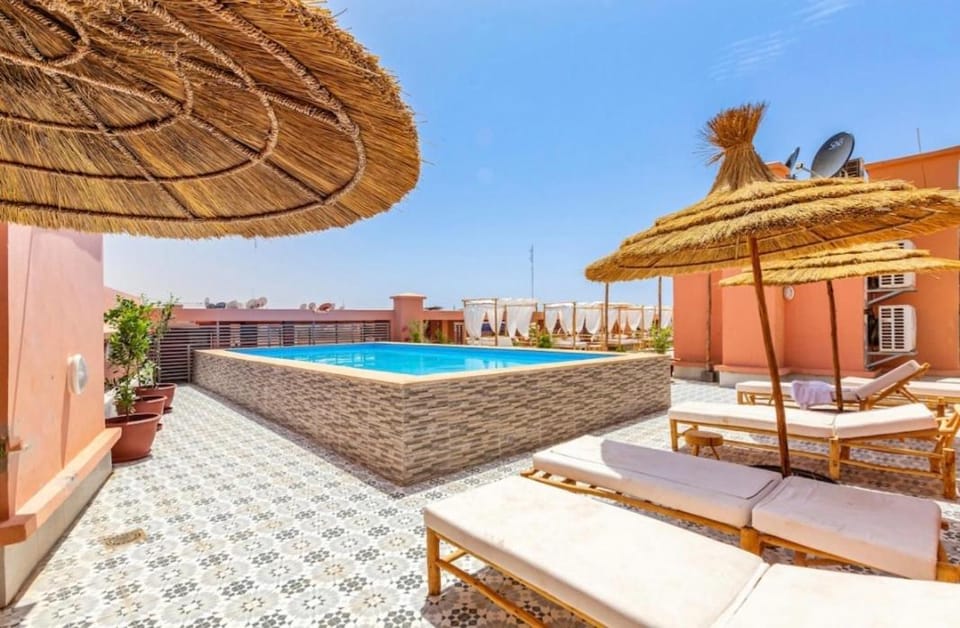 Hypercentre, Cosy, 2 piscines, Sauna, Hammam Apartment in Marrakesh
