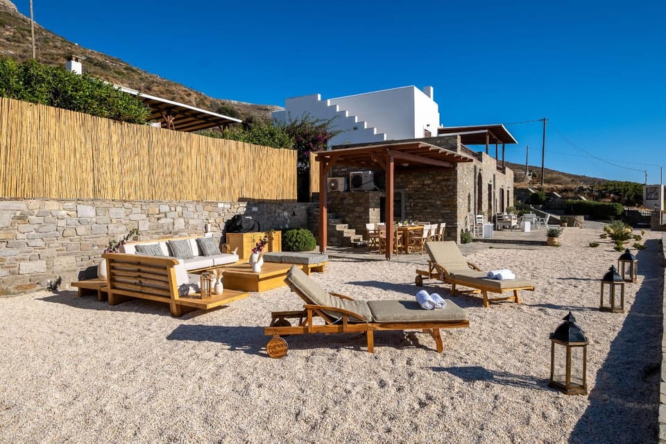 Natural landscape, sunbed