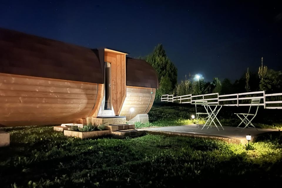 Night, Garden, Garden view