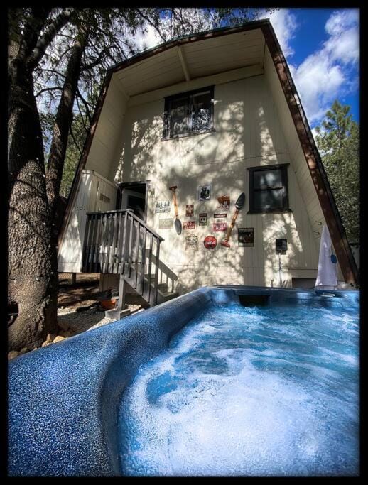 Property building, Pool view