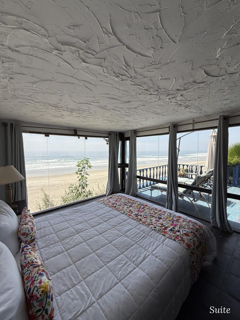 Bed, Balcony/Terrace, Beach, Sea view