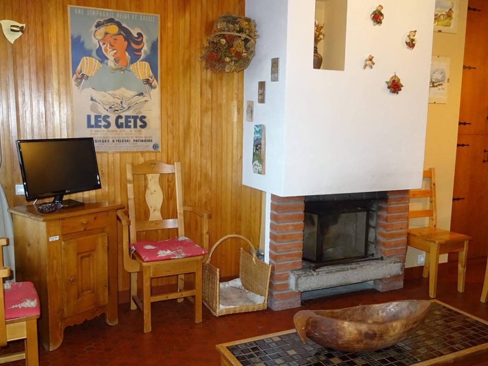 Les Gets : Duplex lumineux 2 pièces, ski-in/out, à 250m du centre, pour 6/8 personnes - FR-1-802-63 Apartment in Les Gets