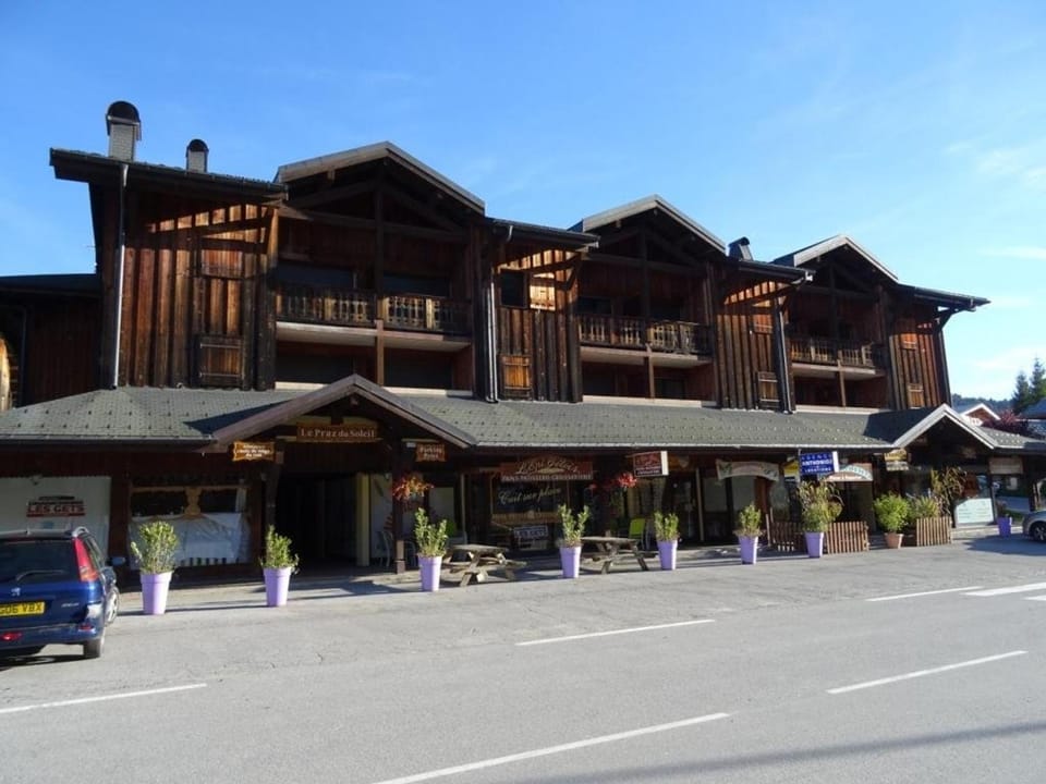 Studio cabine lumineux aux Gets, 4 pers, proche piste et commerces, parking privé - FR-1-802-58 Cabin in Les Gets