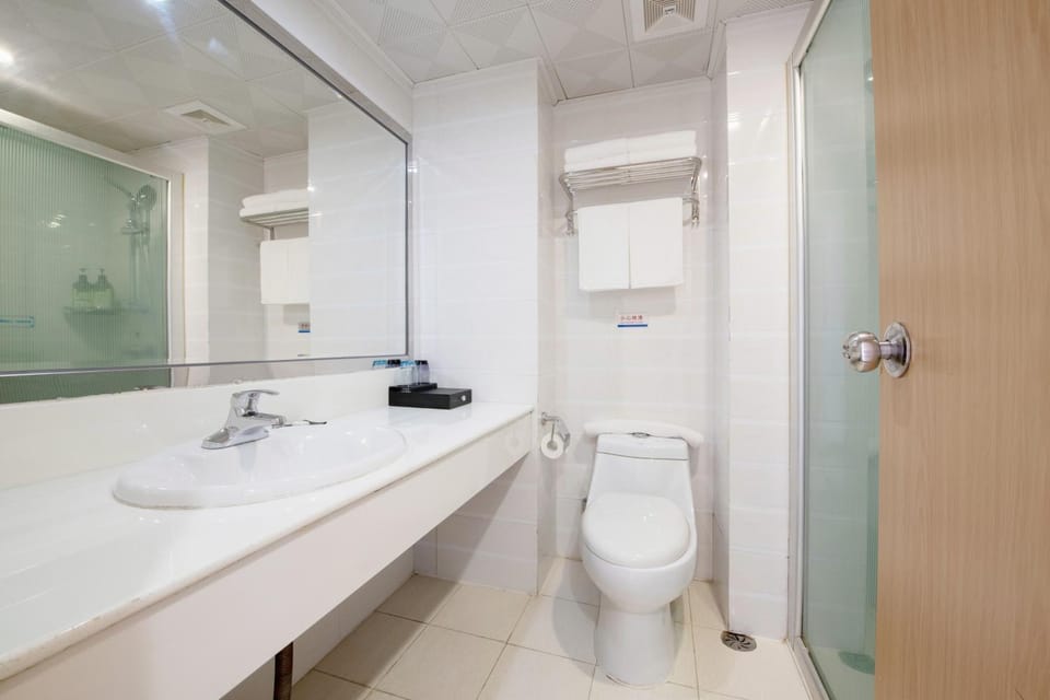 Shower, Toilet, Bathroom, towels