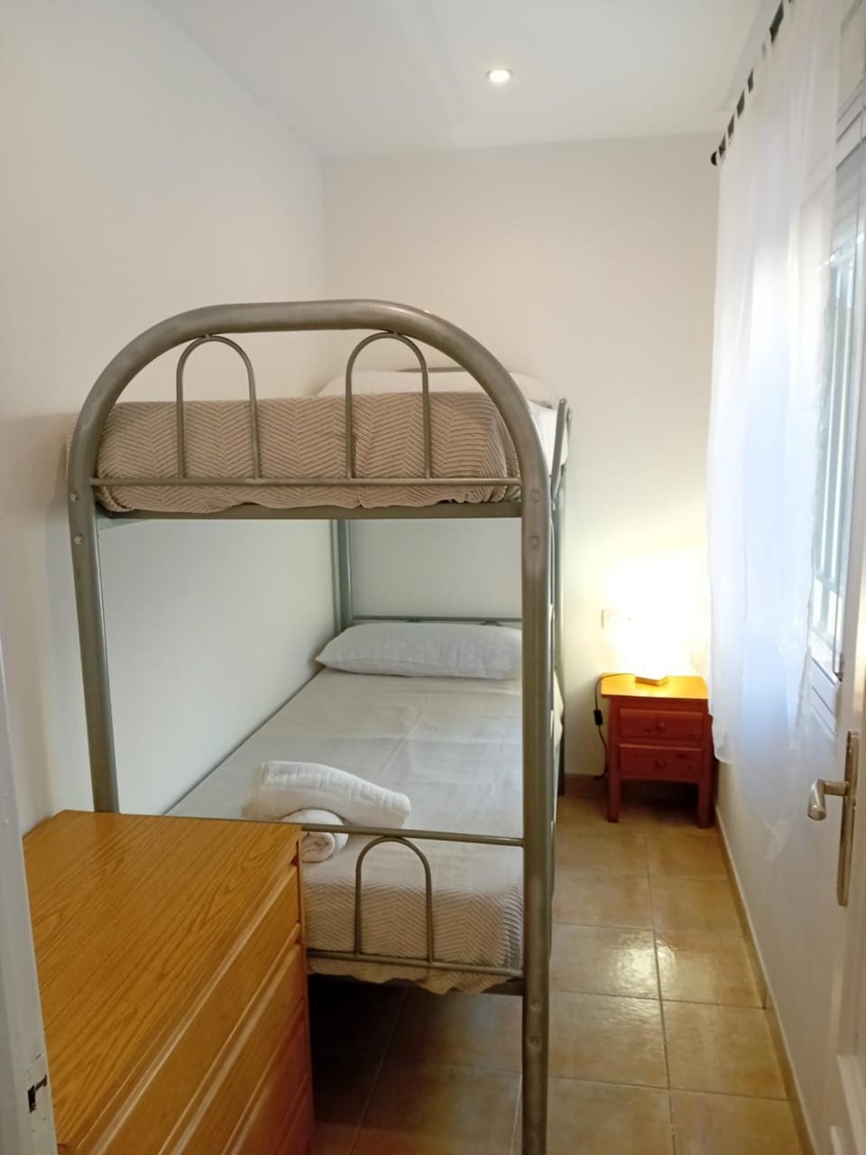 Photo of the whole room, Bedroom, bunk bed