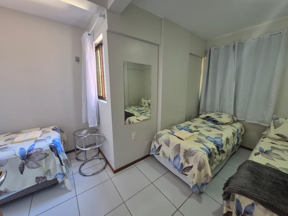 Bed, Bedroom, towels, air conditioner