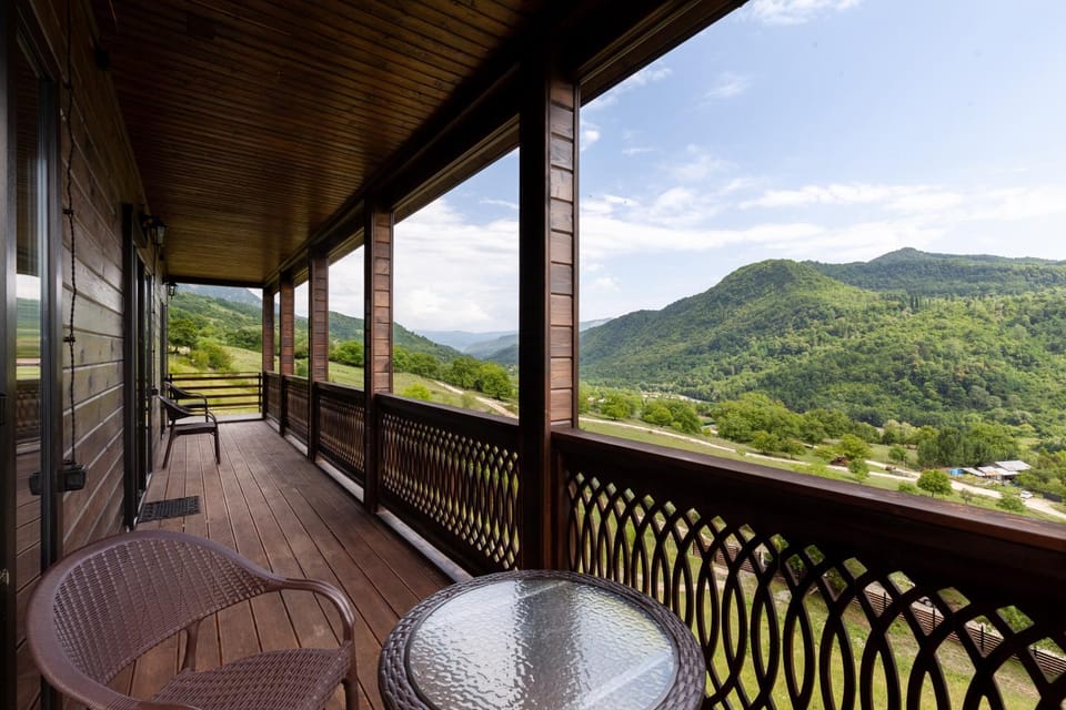 Natural landscape, Balcony/Terrace, Mountain view