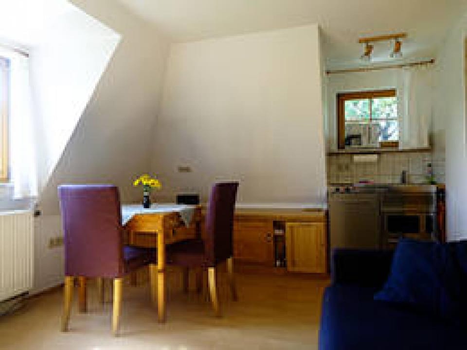 Kitchen or kitchenette, Seating area, Dining area