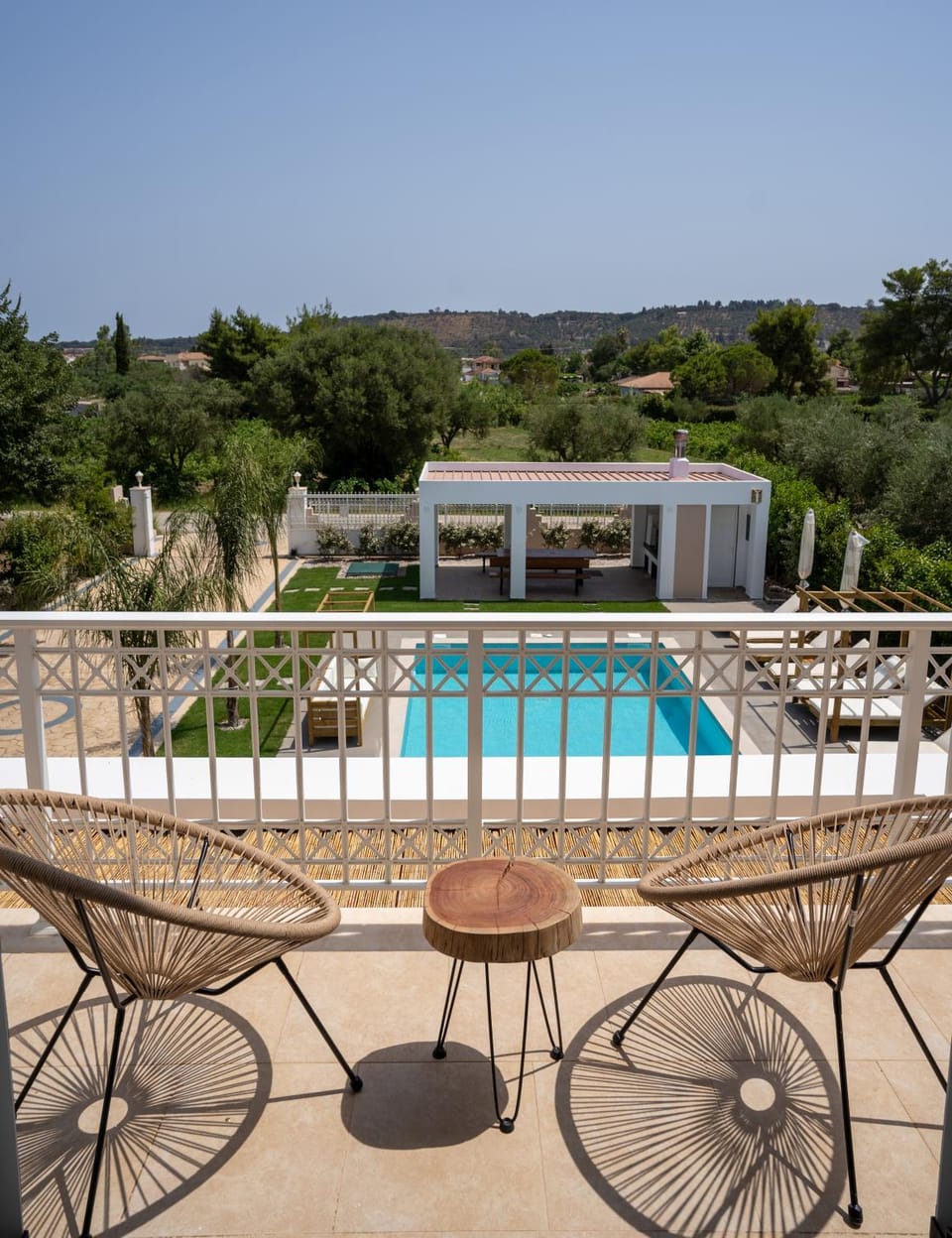 Day, View (from property/room), Balcony/Terrace, Mountain view, Pool view, sunbed