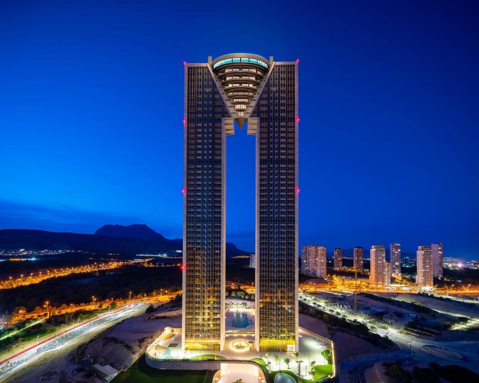 Property building, Night