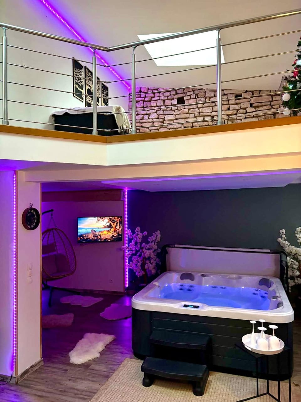 LOFT Aux Retrouvailles -Gîte avec Spa House in Vosges