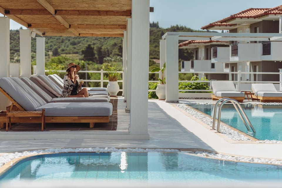 Two Bedroom Apartment at Ampelia Hotel Kassandra Hotel in Halkidiki