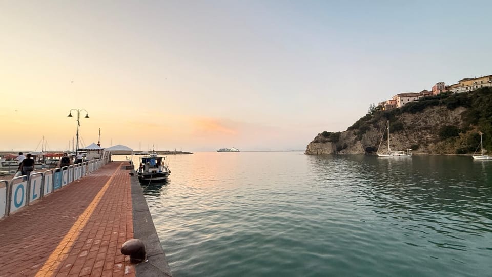 Nearby landmark, Natural landscape, Sea view, Sunset