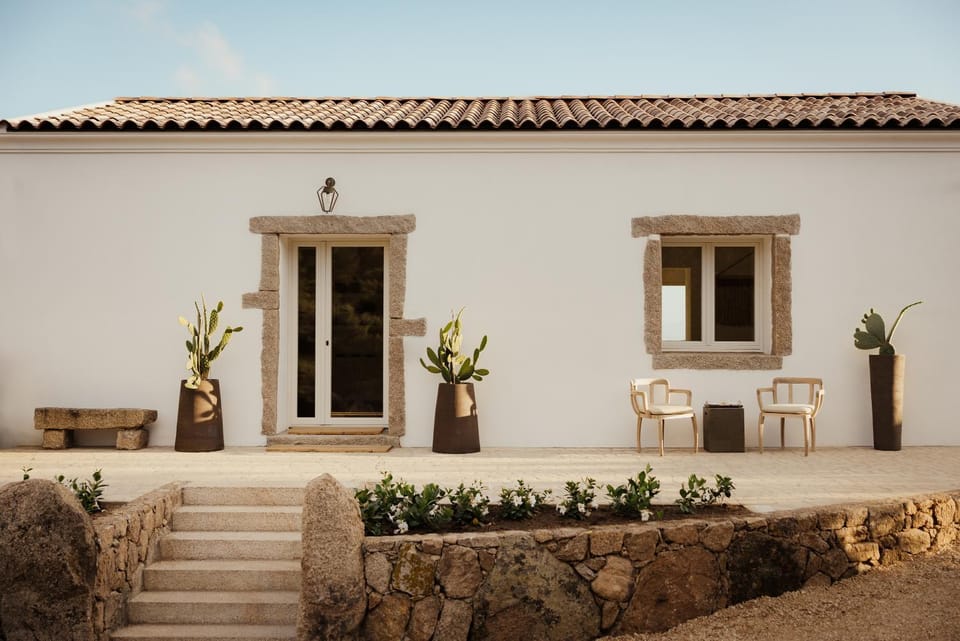 Property building, Patio