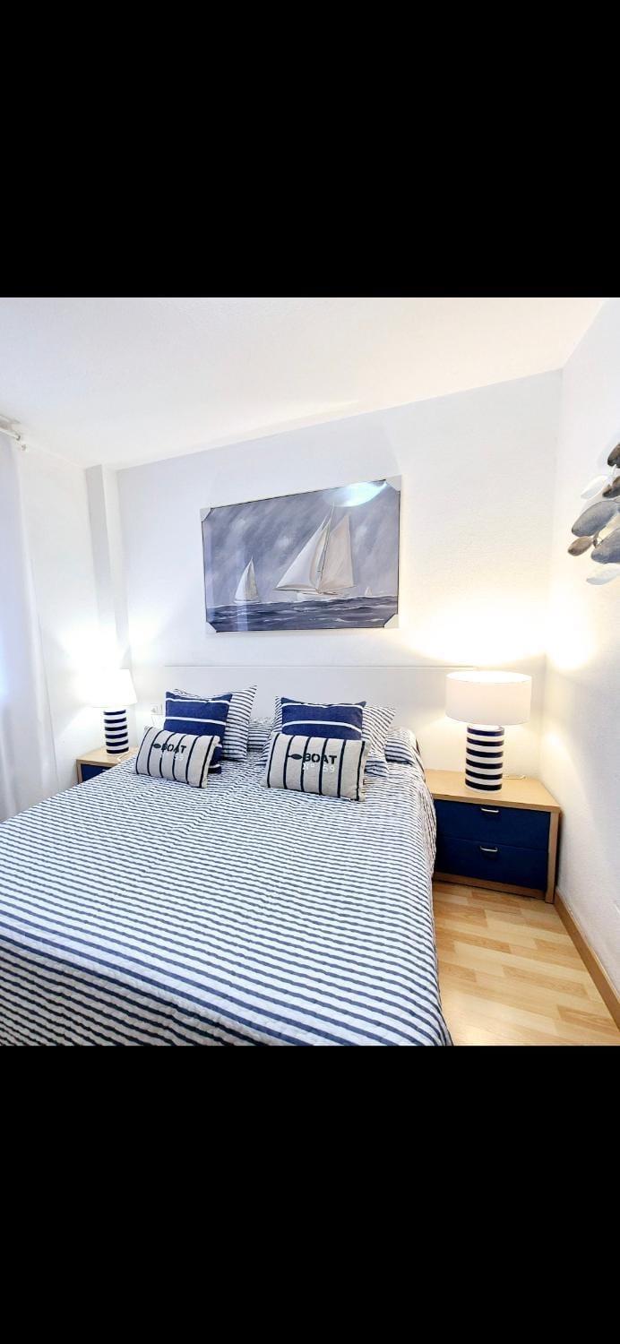 Vistas al mar en Candelaria Apartment in Canary Islands