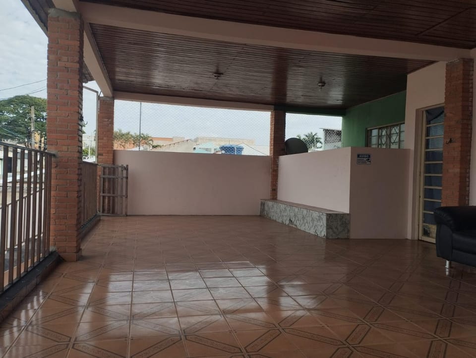 Quarto com cama de casal - Sobrado Bed and Breakfast in State of São Paulo