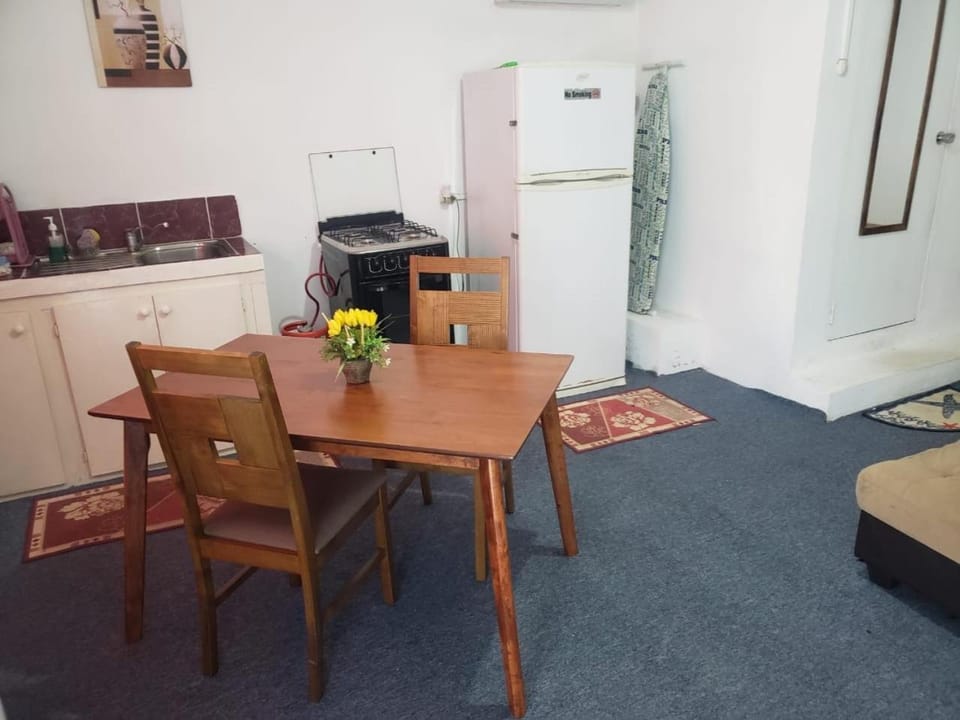 Kitchen or kitchenette, Dining area, oven