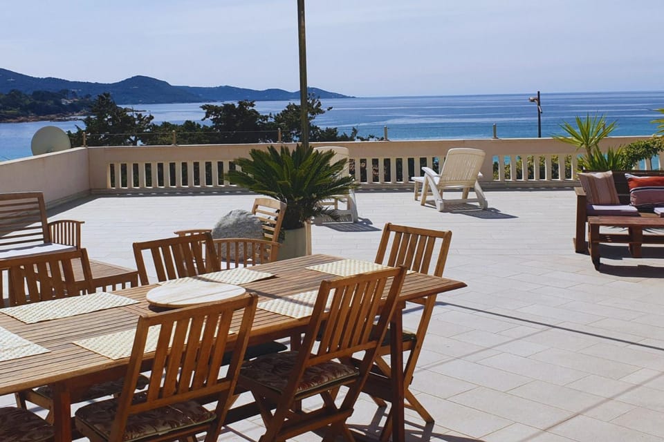 Patio, Day, Natural landscape, View (from property/room), Sea view