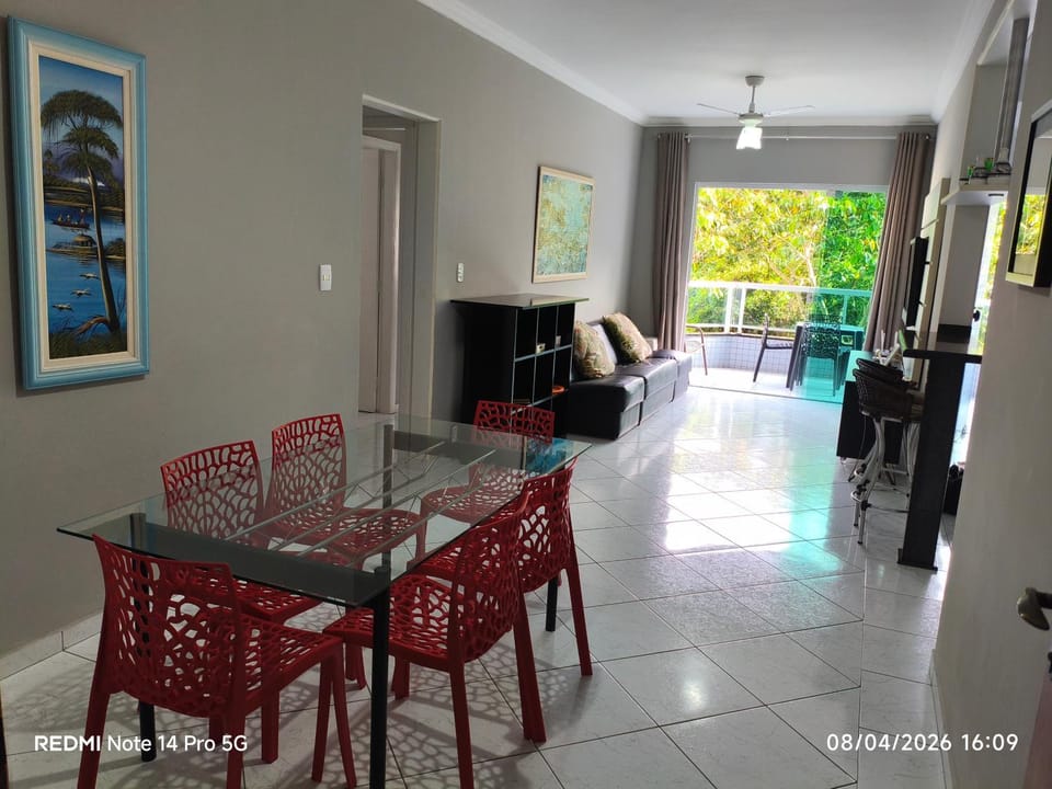 Maravilhoso apto Praia Grande, ar, var gourmet Apartment in Ubatuba
